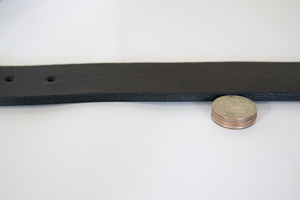 Zen NYC Rustic Leather Belt Custom made